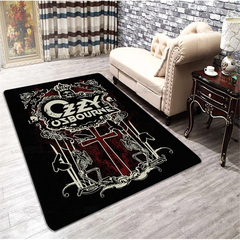 Bat Ozzy Osbourne Decorative Carpet Ozzy Art Carpet Modern Home Living Room Floor Mat Bedroom Rug