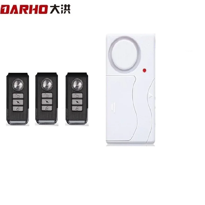 Darho-ABS Controle Remoto Sem Fio Porta e Janela Entrada de Segurança, Alarme Anti-roubo, Sensor Magnético, Sistema de Alerta, Home Protection Kit