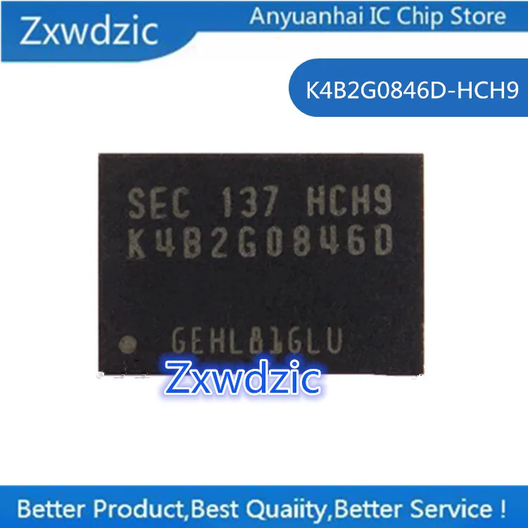 

100% New Original K4B2G0846D-HCH9 K4B2G0846D-HCK0 K4B2G0846C-HCK0 K4B2G1646E-BCH9 BGA Memory Chip