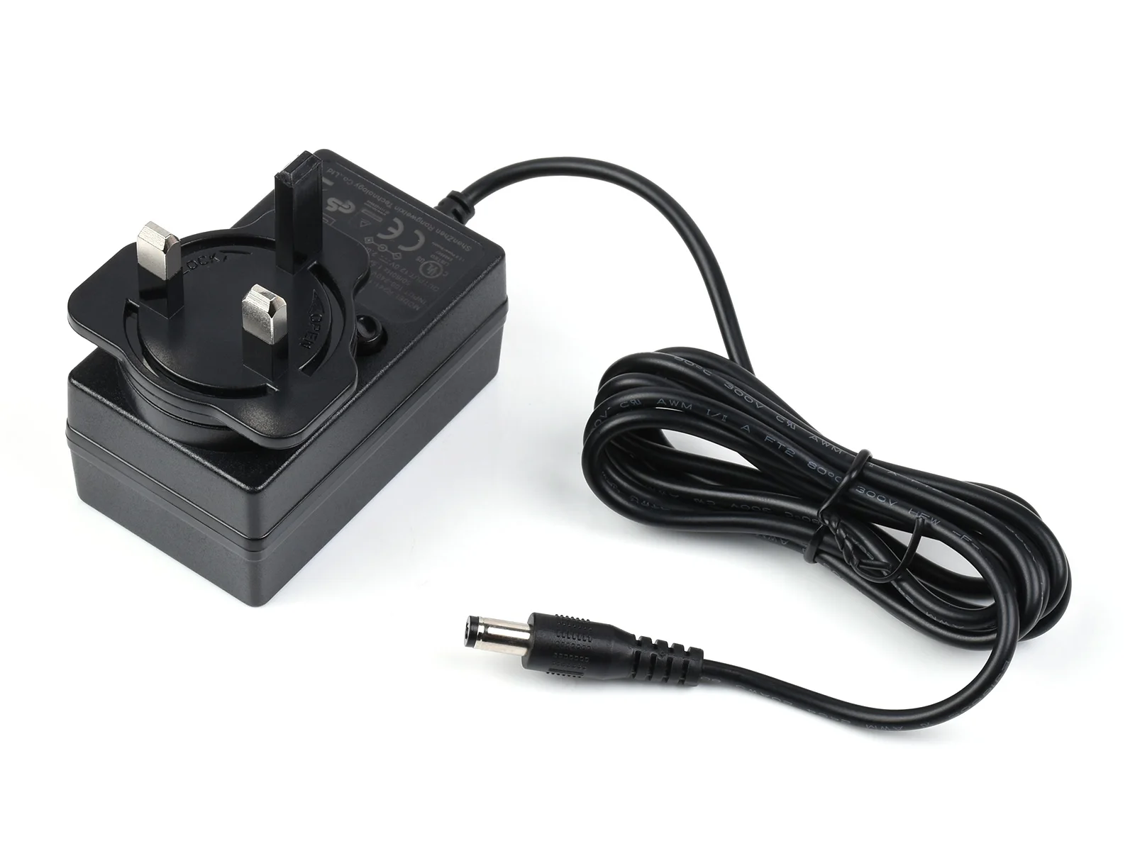 Waveshare Power Supply, Power Adapter, 12V/2A, DC Jack Output