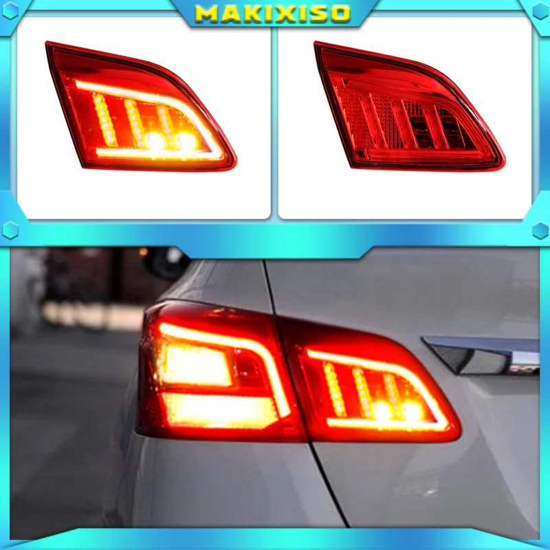 2pcs inner Car Styling for Nissan Sylphy Sentra taillights LED 2016~2019 car accessories Sentra Lamp Sylphy rear lamp