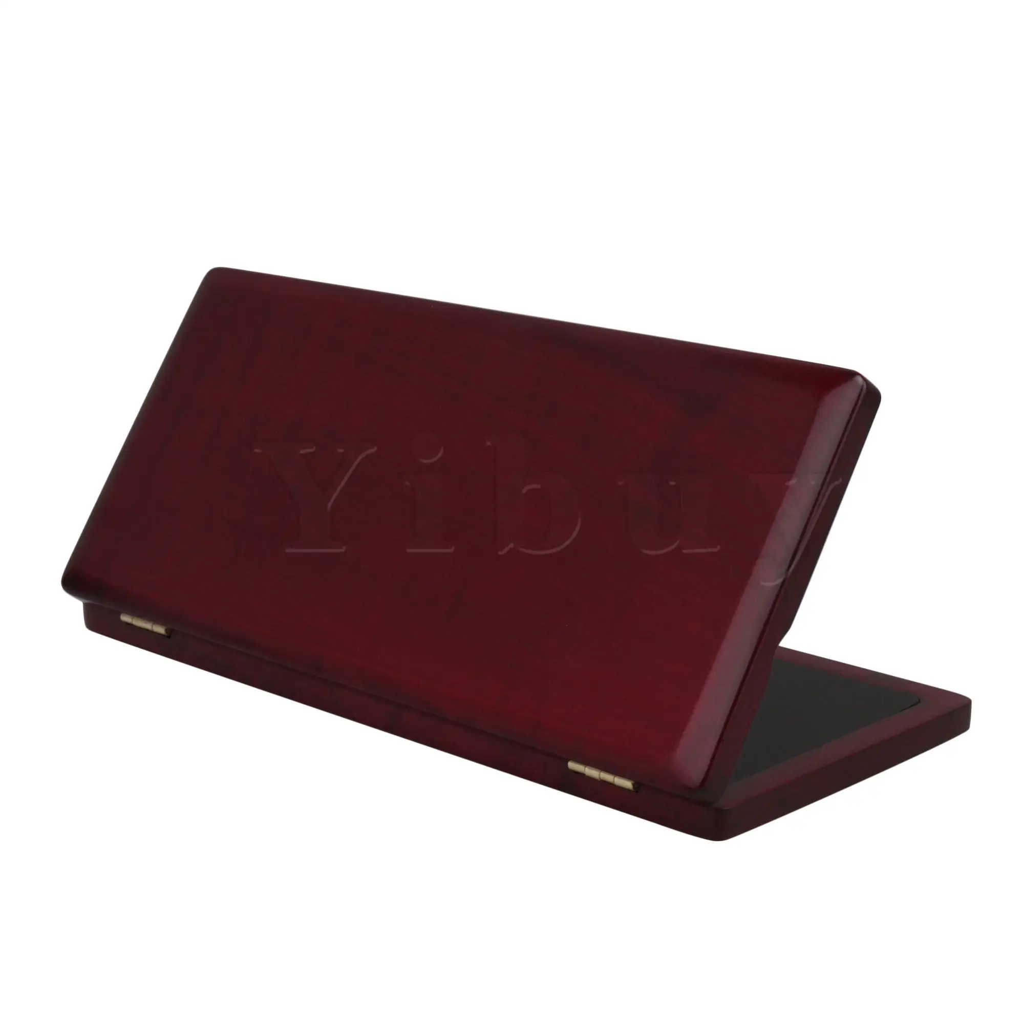 Yibuy Red Wood Color Clarinet Reed Case Box Holder  for 10 Sticks Pack