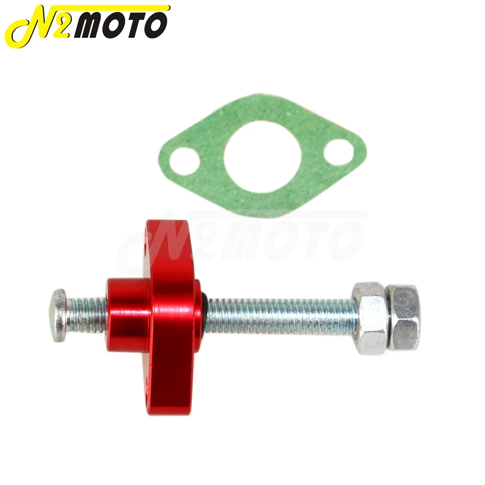 For Kawasaki Off Road KL250 KLX250 KL600 KL650 Vulcan 750 Motorcycle Red Black Blue Cam Camshaft Timing Chain Tensioner Gasket