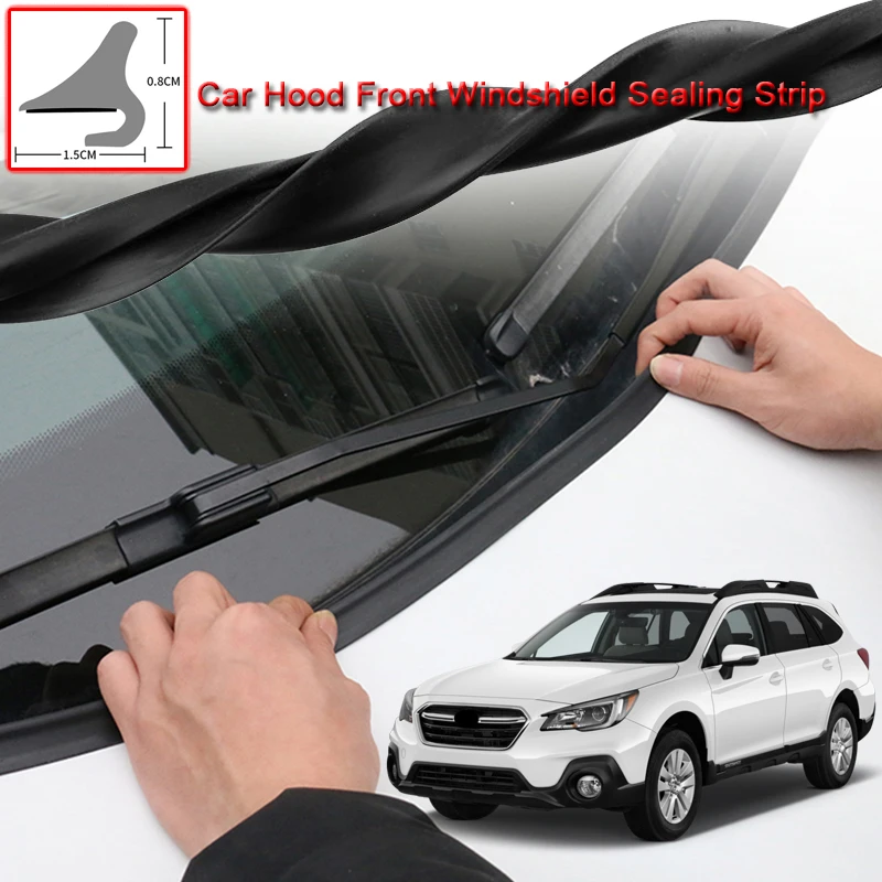 For Subaru Outback 2013-2020 Car Seal Strip Windshied Spoiler Filler Protect Edge Weatherstrip Strips Sticker Auto Accessories