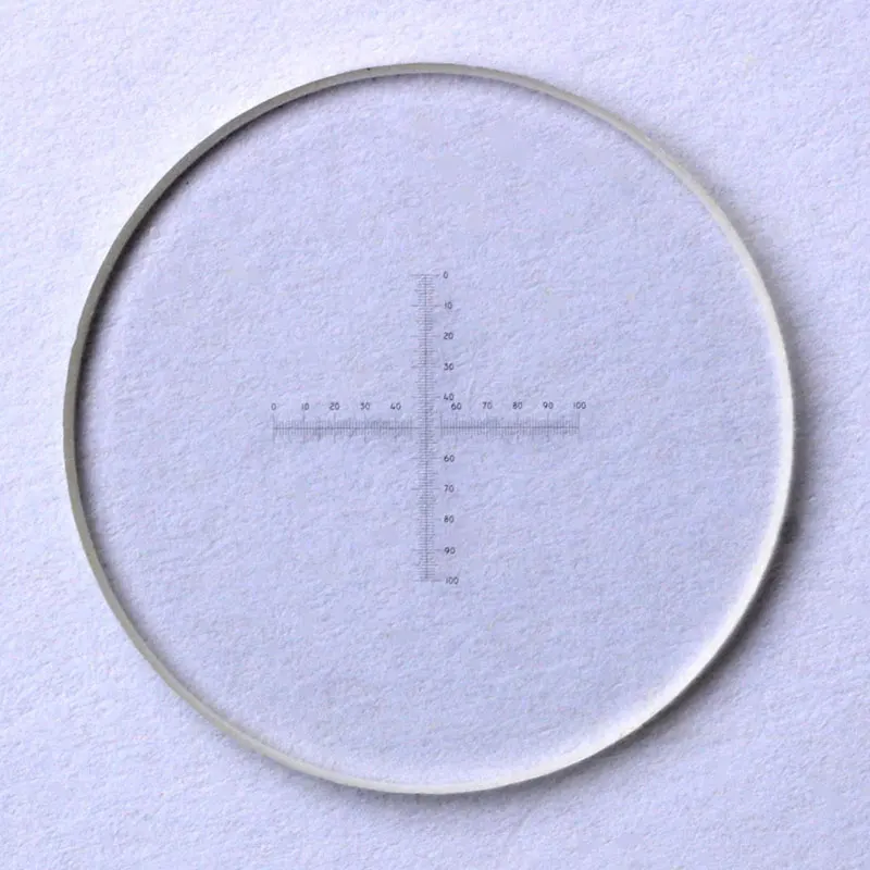 2 Stück C1-C7 Mikroskop-Kalibrierobjektträger, Retikul-Mikrometer, biologisches Messkalibrierlineal – Detail 17