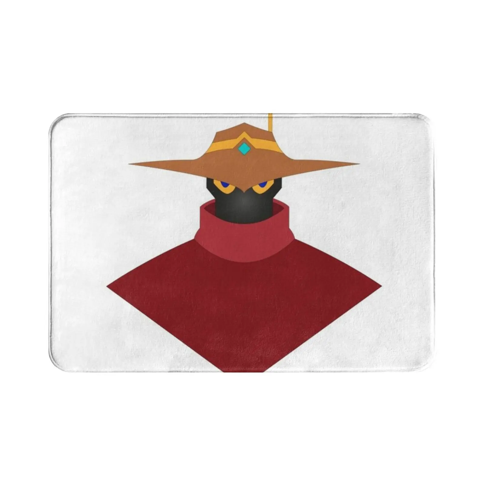 Cypher Cowboy Carpet Mat Rug Cushion Soft Non-Slip Valorant Cypher Mccree Gaming Character