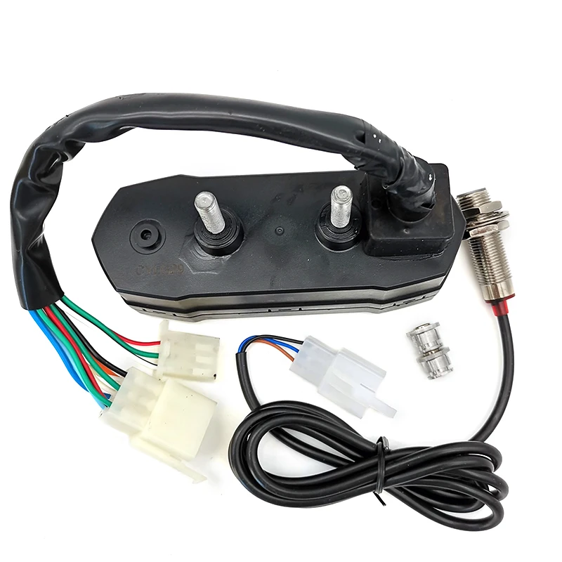 Universal Motorcycle LCD Mini speedometer digital odemeter electric injection and carburetor meter