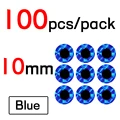 10mm Azul 100 piezas