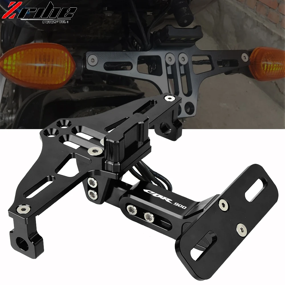 

For Honda CBR900RR CBR 900RR CBR900 900 RR 1992-1999 CNC Motorcycle Adjustable Angle License Number Plate Frame Holder Bracket