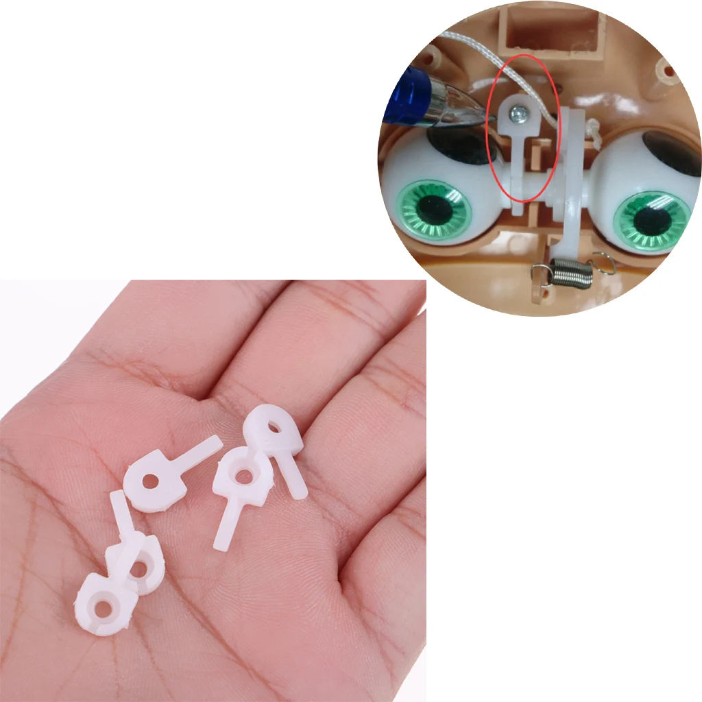 Set of 5 Pieces Eye Mechanism T Fixer Bar for 12inch  RBL Blythe Doll Custom DIY Making