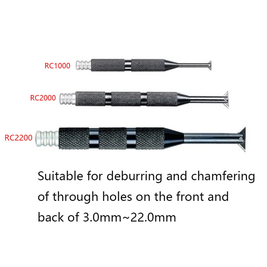 Flip type counterbore trimmer inner hole trimming knife deburring scraper RC1000 RC2000 RC2200 Trimming artifact Chamfering Tool