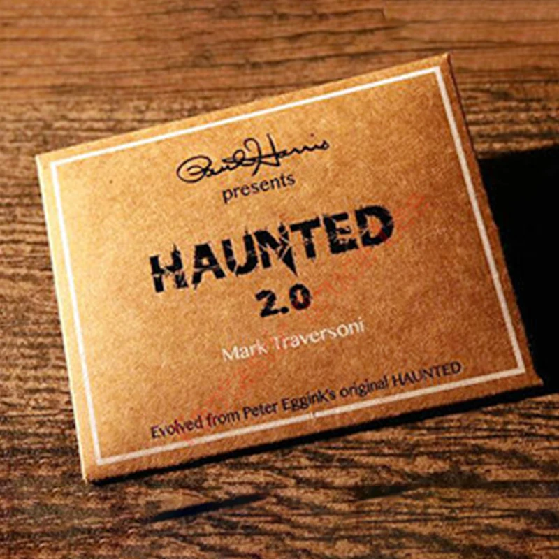 Paul Harris Presents Haunted 2.0 Magic Tricks Card Appearing From Deck Magia Close Up Street Illusions Gimmicks Mentalism Props