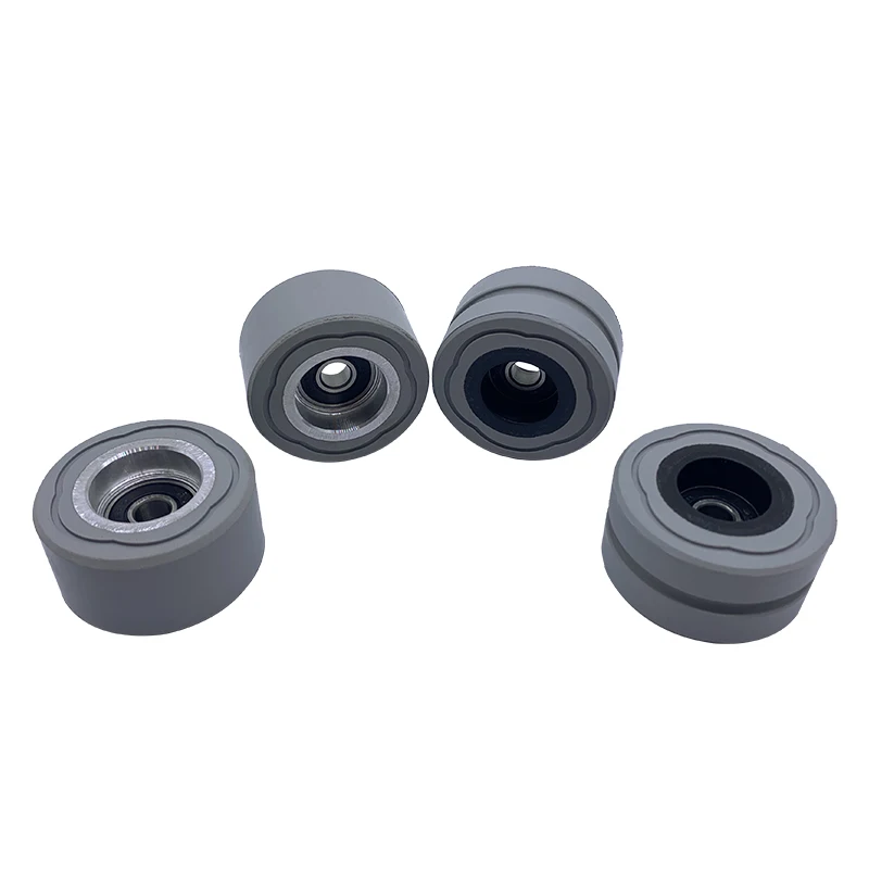 الأسطوانة المطاطية لآلة النطاقات الحافة ، عجلة الصحافة الناقل ، SCM ، 48x8x25 مللي متر ، 10 قطعة