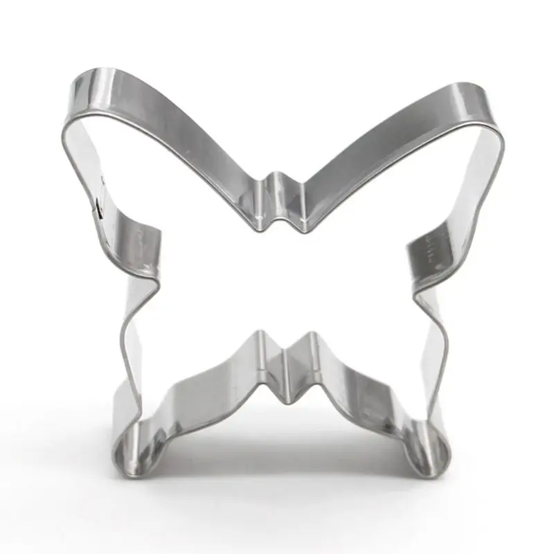 5 Pcs Easter Butterfly Cookie Cutter Different Shapes Stainless Steel Biscuit Cutters Baking Kitchenware