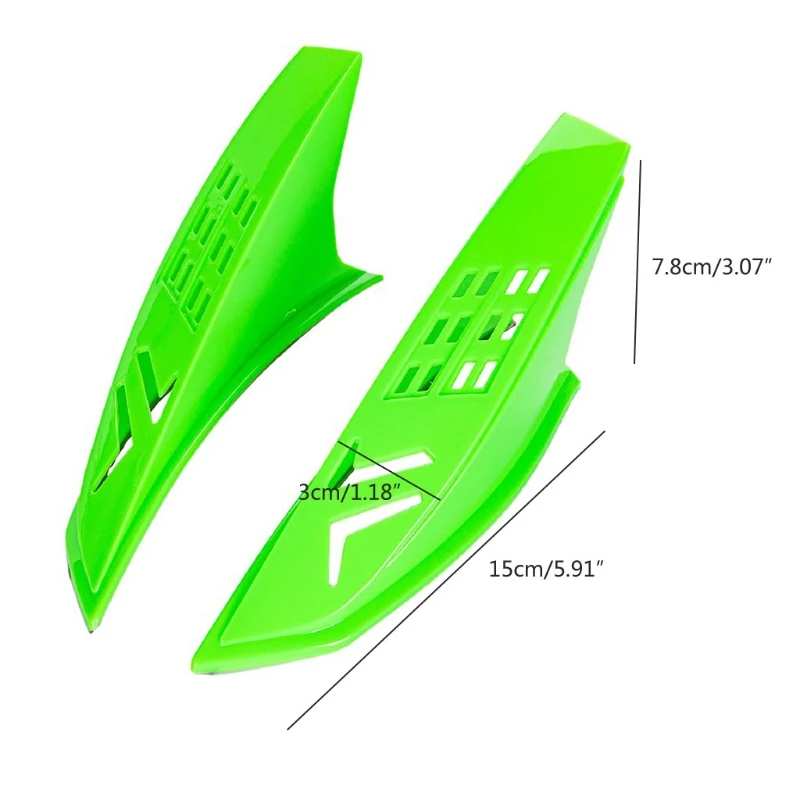 2Pcs Horn Sticker Decoration for Helmet Motorcycle Helmet Decoration Accessories Funny Decals for Helmet D7YA