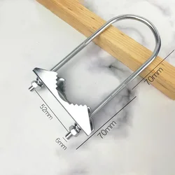 Outdoor Antenna U Bolts Installation Clamp Holding Pole Dixation U Bracket 140*52mm