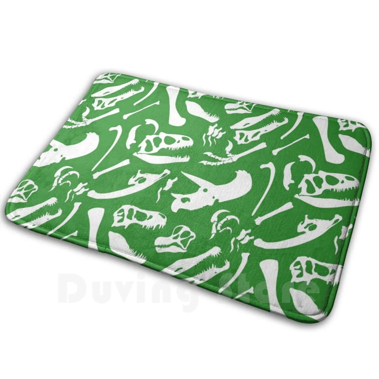 

Кости динозавров (зеленый) Мягкий нескользящий коврик Коврик Подушка Динозавры Trex Тираннозавр Рекс Велоцираптор Raptor