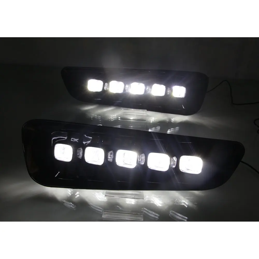 フォードf150 F-150 2016用LED DRlランプ,フォグライト,2017 2018