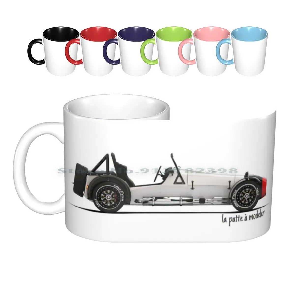 

Керамические кружки Caterham - Lotus Super Seven, кофейные чашки, кружка для молока и чая, Caterham Seven Lotus Car, потому что винтажные 3d Автомобильные