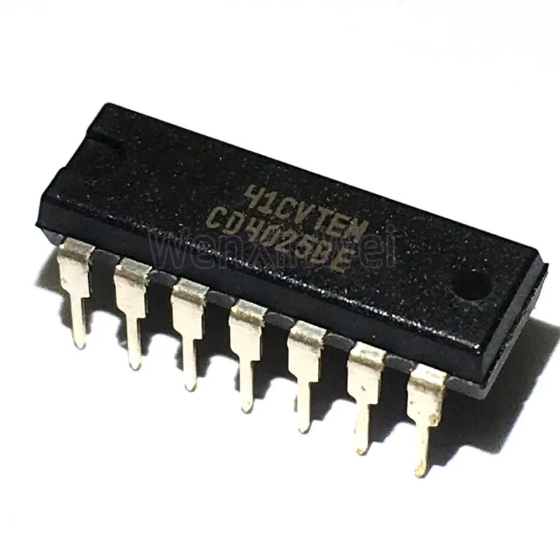 10PCS/LOT CD4025BE DIP14 CD4025 DIP-14 Counter Chip