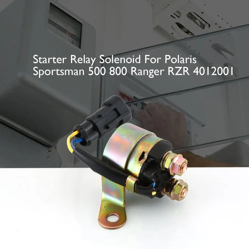 Electrical Starter Relay Solenoid For Polaris Sportsman 500 800 Ranger RZR 4012001 Upgrade High Quality Brand New