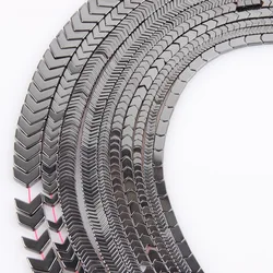 Triangle Arrows Natural Black Hematite beads loose beads Jewelry Necklace bracelet earring Pendant Making DIY 4mm 6mm 8mm 10mm