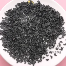 50g/Lot Hot Selling Clay Halloween Black Bat Sprinkle , Cute Slice for Crafts Making, Phone Deco, DIY Scrapbooking