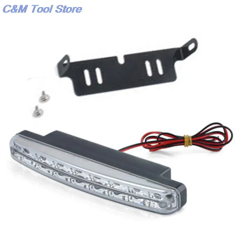 New 8 LED Daytime Running Light Cars DRL The fog Driving Daylight Head drl lamps For Automatic Navigation Lights Singnal Lamp