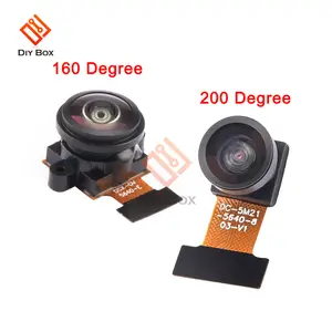 Bilashmart OV5640 Camera Module 5 Million Pixels 160 Degree / 200 Degree Ultra wide angle Lens Dvp Interface Can Be Used ESP32