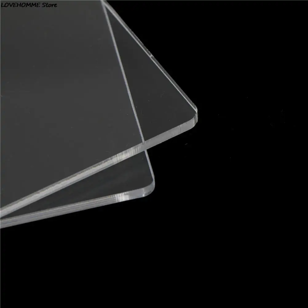 Size S/L Perfect Acrylic Transparent Clay Pottery Sculpture Tool Workbench Pressure Plate Clay Tools