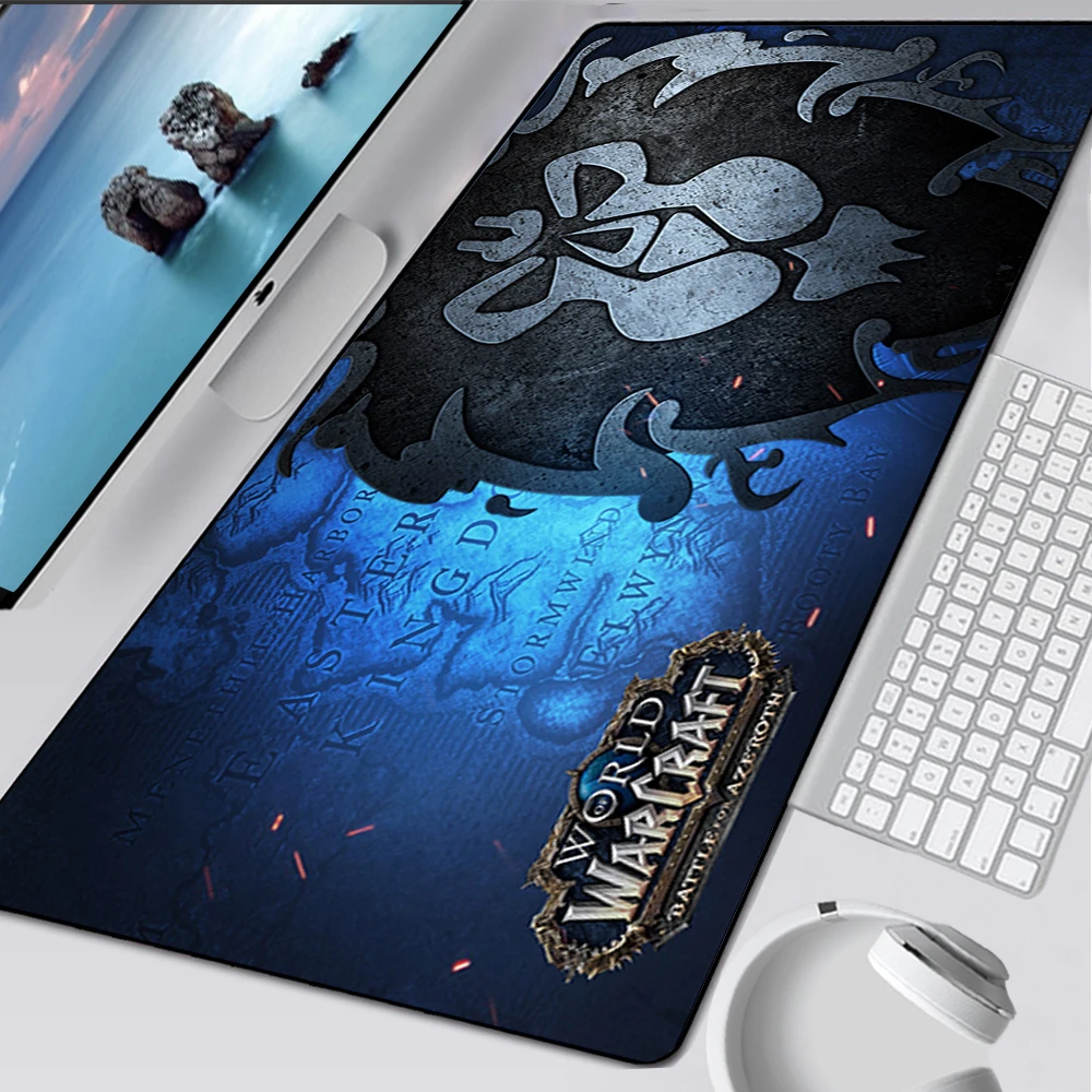 Large Gaming Mouse Pad Computer Mousepad Gamer Mouse Mat Laptop Mausepad World of Warcraft Alliance Carpet Keyboard Mat Desk Pad