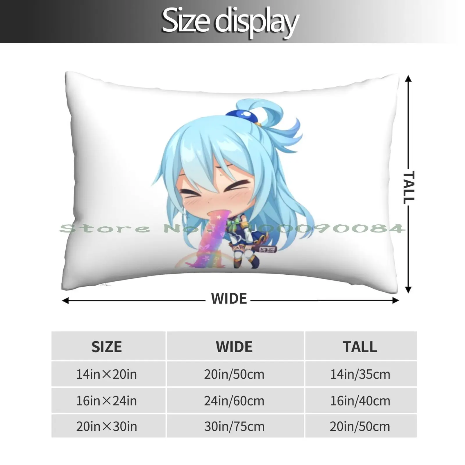 Great Miya Senpai Pillow Case 20x30 50*75 Sofa Bedroom Peace Love Yaoi Long Rectangle Pillowcover Home Outdoor Cushion Decor