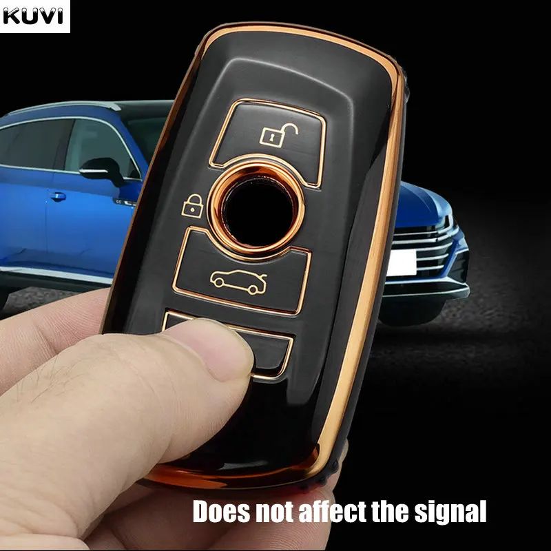 TPU Car Remote Key Case Cover Shell Fob For BMW 1 3 5 7 Series X1 X3 X4 X5 F10 F20 F30 F18 F25 M3 M4 E34 E36 Keyless Accessories image 6