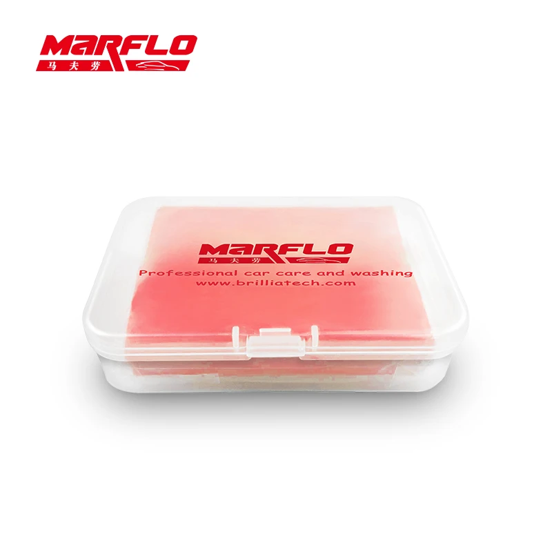 Marflo 5pcs/lot Car Wash Detailing Magic Clay Bar 100g Fine Medium King Grade Heavy 80g Detail Bar