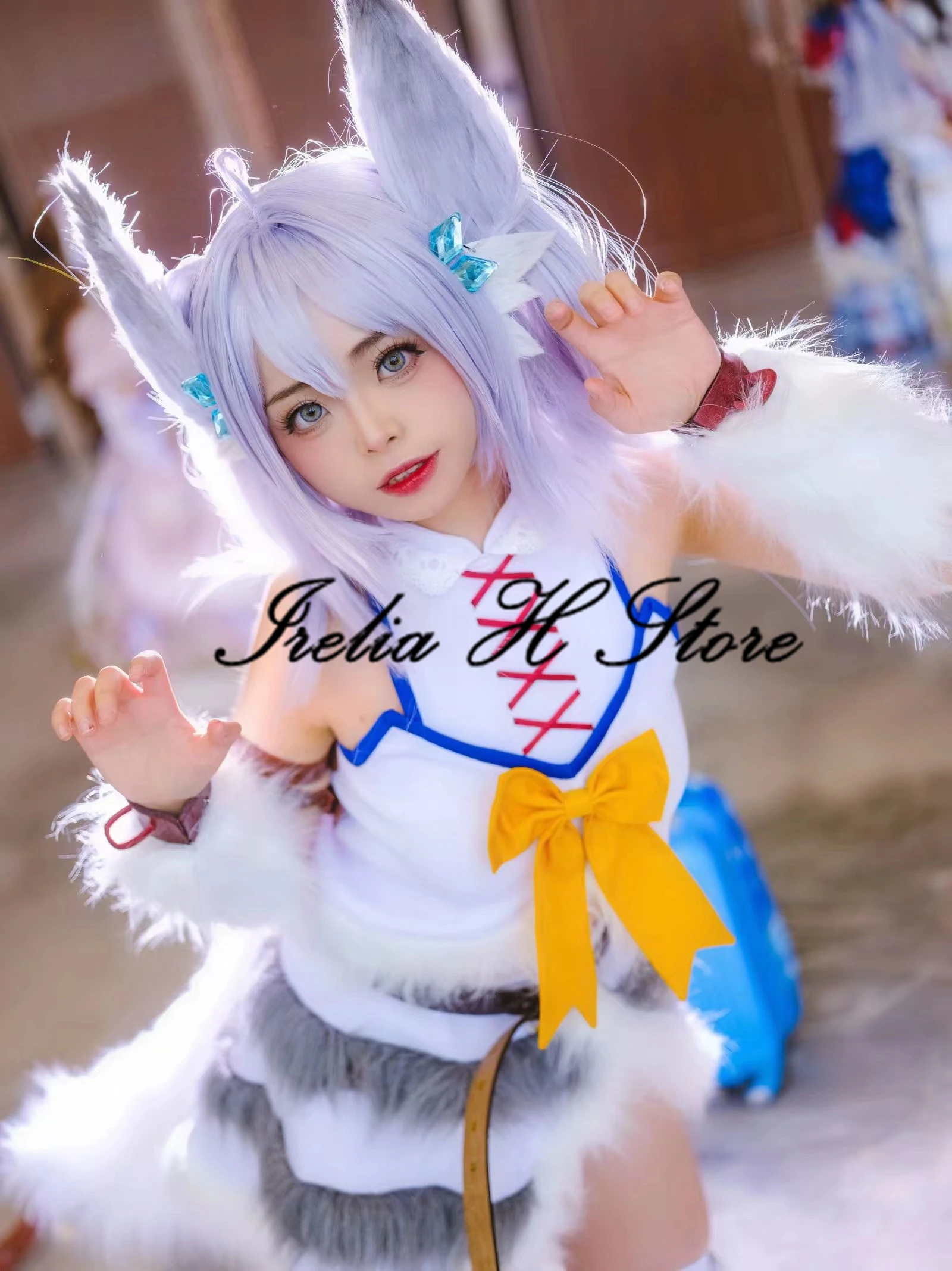 

Irelia H Store Redo of Healer Kaifuku Jutsushi no Yarinaoshi Setsuna Cosplay CostumeHalloween Costumes Can Custom made size