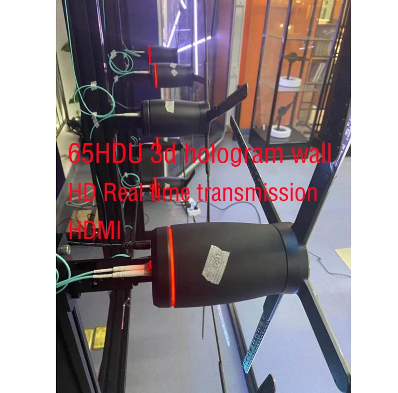 مزامنة ثلاثية الأبعاد لاعب الهولوغرام لاعب ثلاثي الأبعاد دعم مزامنة HDMI في الوقت الحقيقي التفاعل عبر بروتوكول الإنترنت