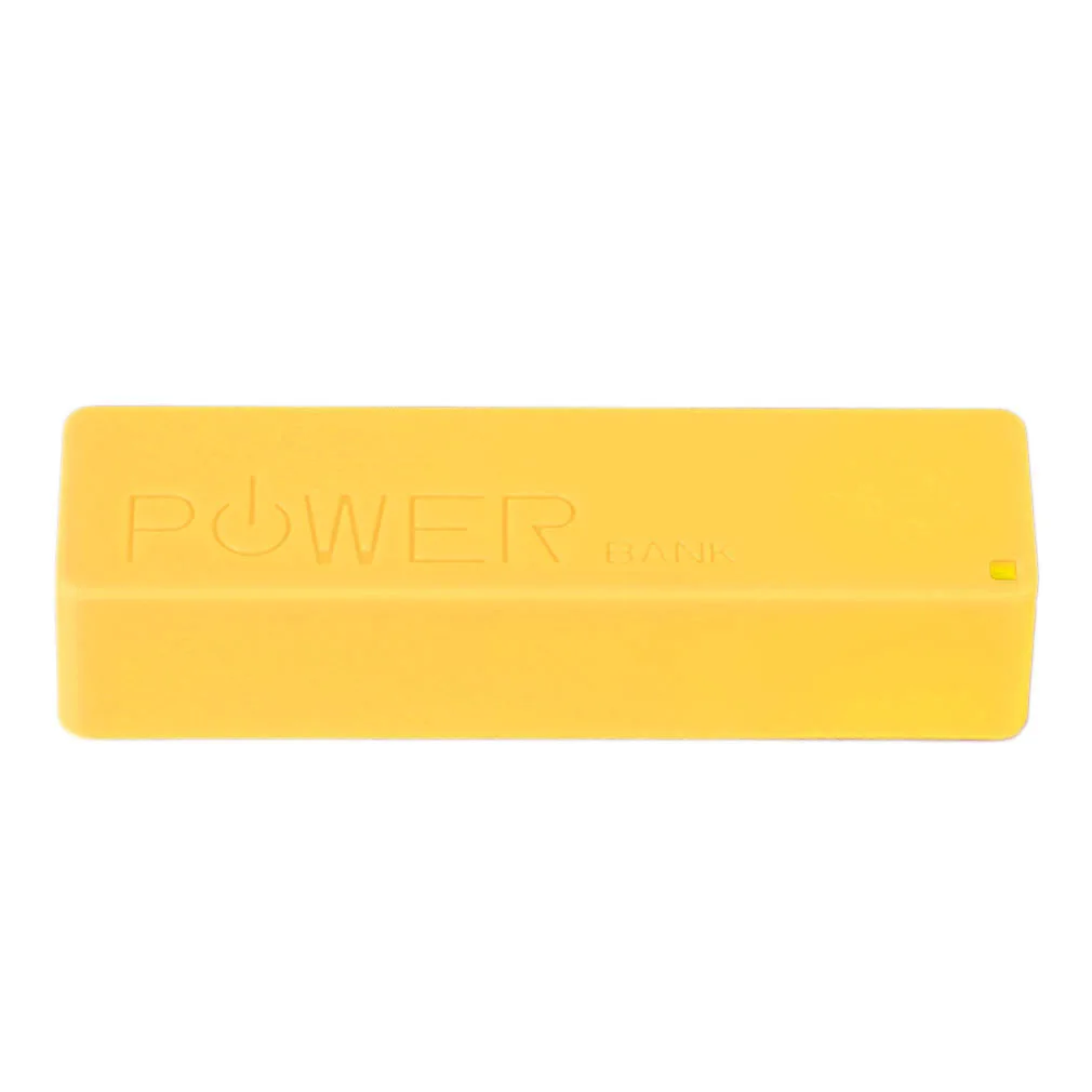 Batería externa portátil de 2600MAH, cargador de batería de respaldo para teléfonos inteligentes, tamaño 1x18650