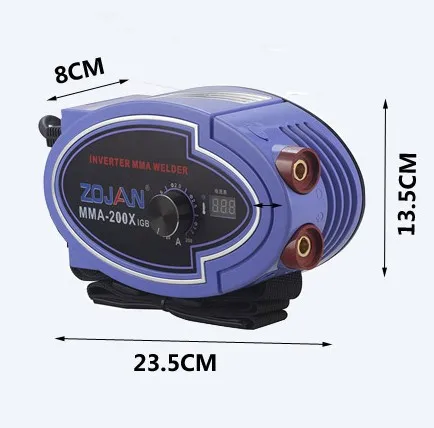 MM2-200X mini welding machine 220V household copper small inverter DC 2.5 / 3.2 welding