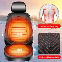 Heated Car Seat Cover 12-24V 30 Inches 25W #2