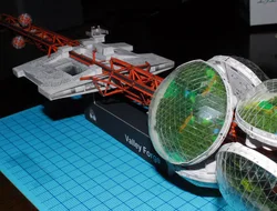 Silent Running Valley Forge DIY Handcraft PAPER MODEL KIT Handmade Toy Puzzles