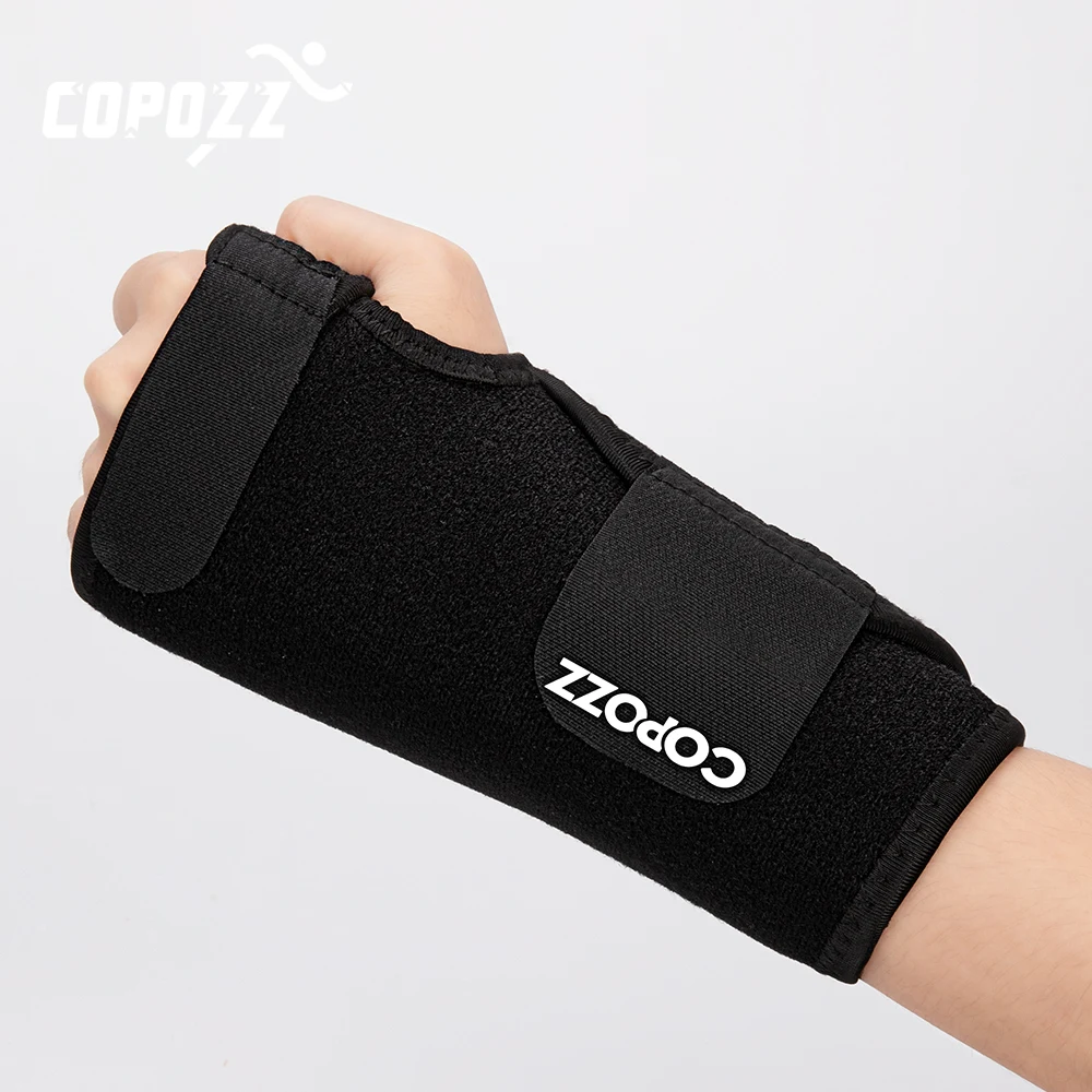 COPOZZ Ski Wristbands Unisex Wrist protection Sweat Bands Yoga Running Fitness sports Bracer Safety Accessories Wrist Support