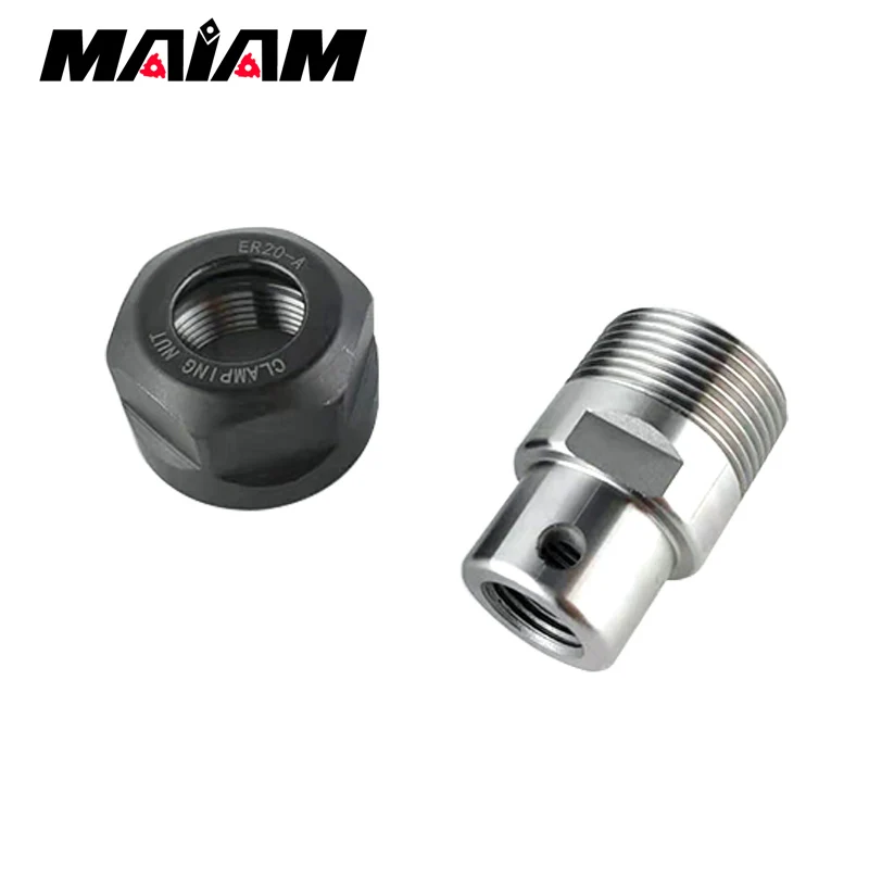 er11 er16 er20 er25 Gewinde Werkzeugpfosten c16 c20 c25 Graviermaschine Bohrfutter ER Werkzeughalter Motor Spindelgewinde Motorwelle