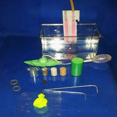 

Physics experiment equipment Object sink experiment box Explore the buoyancy of water free shipping