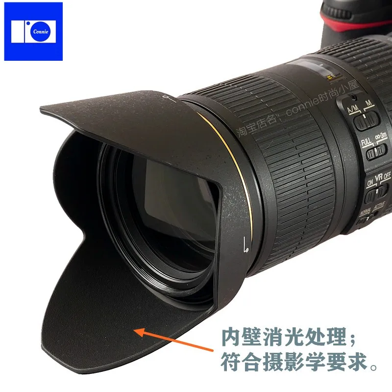 HB60 HB-60 67 مللي متر حربة عكس زهرة عدسة هود غطاء لنيكون AF-S nikkor 70-200 مللي متر F4 جرام ED عدسة الكاميرا 70-200 3 أوامر