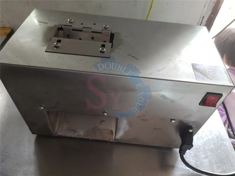 Bán Hàng Giá Sỉ 4000 Pcs/h Thương Mại Thép Không Gỉ Nướng Điện Gluten Máy Thái Cắt/Nướng Seitan Cắt 250W