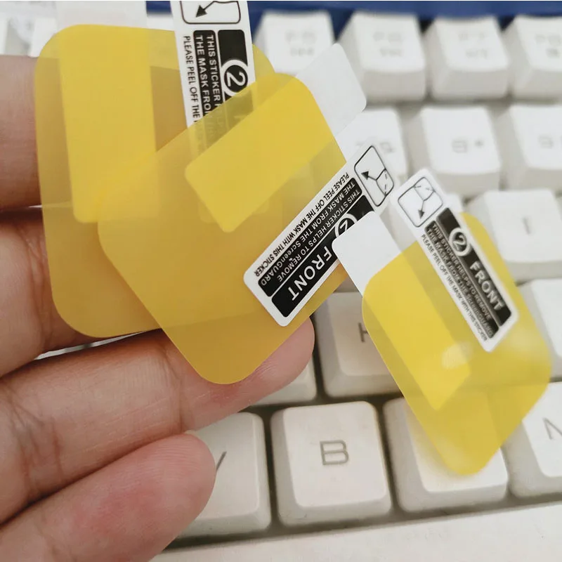 2 Chiếc Siêu Mỏng HD Bảo Vệ Bộ Phim Dành Cho Xiaomi Haylou LS02 Full Màn Hình Bảo Vệ Bộ Phim Đồng Hồ Thông Minh Smartwatch Phụ Kiện Ốp Lưng Clear Cover