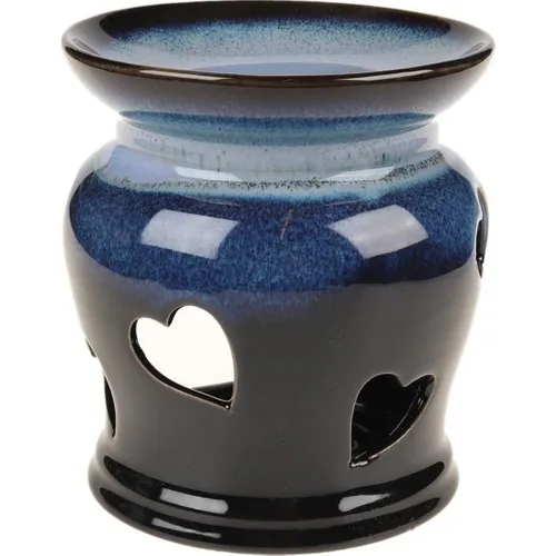 Attach Heart Detail Design Censer Blue