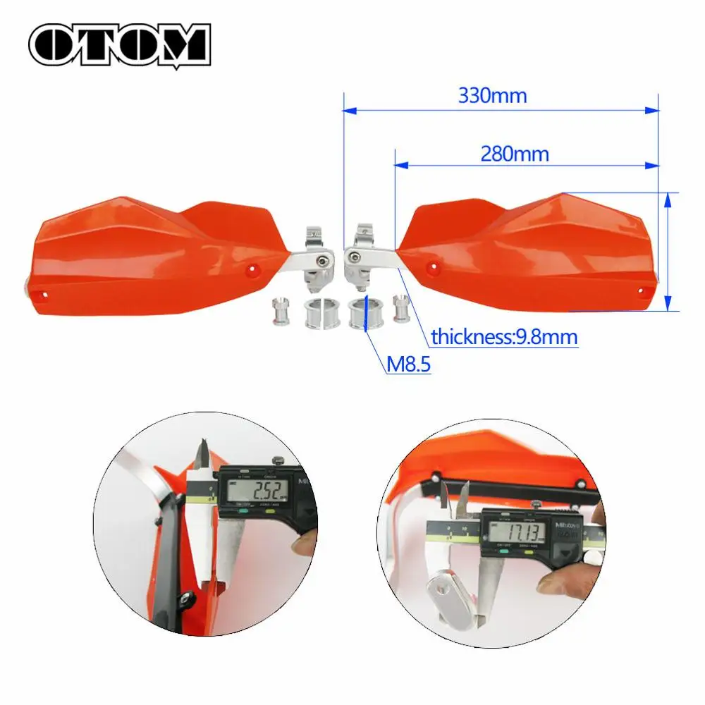 OTOM Motorcycle 2020 New Handguards Motocross Dirt Bike ATV Handle Guards Left Right Hand Guard Protector For KTM EXC CRF KXF RM