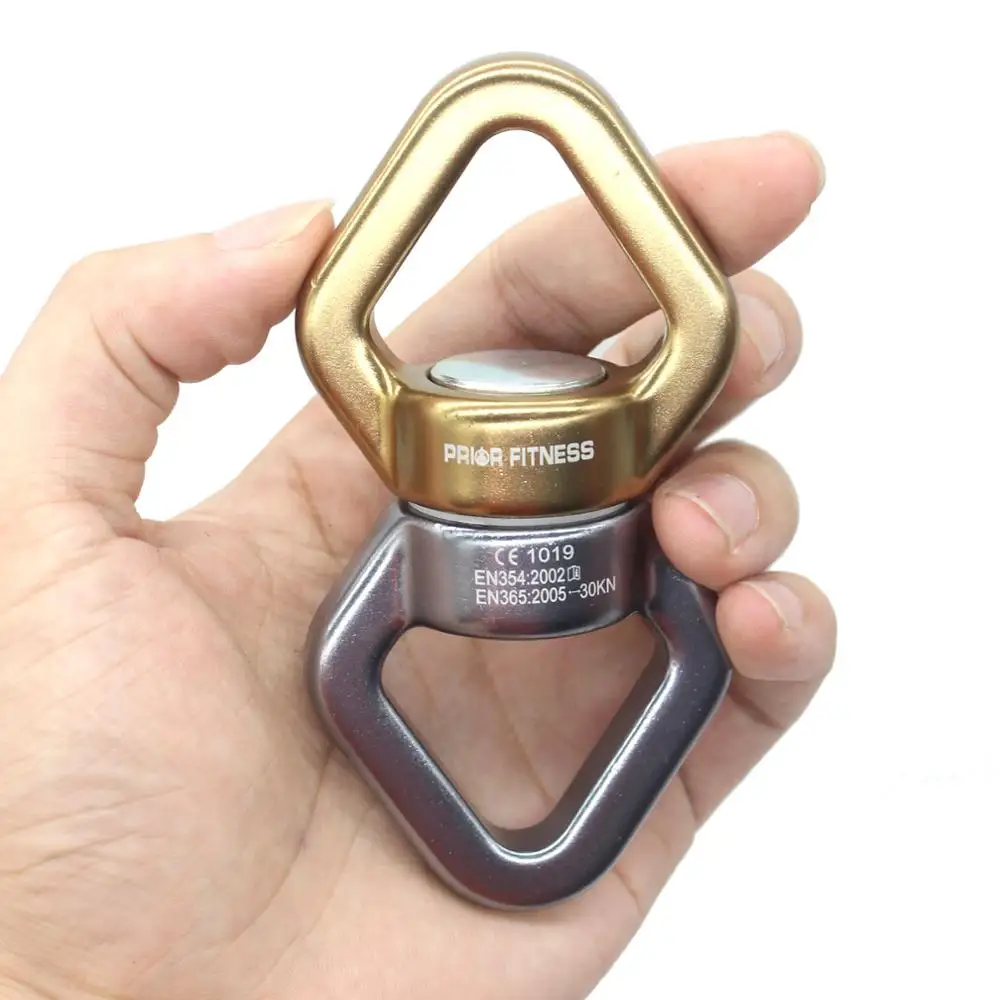 Yoga Accessories 30KN Swivel Rotational Device afety  Rotator For Rock Climbing Outdoor Climbing