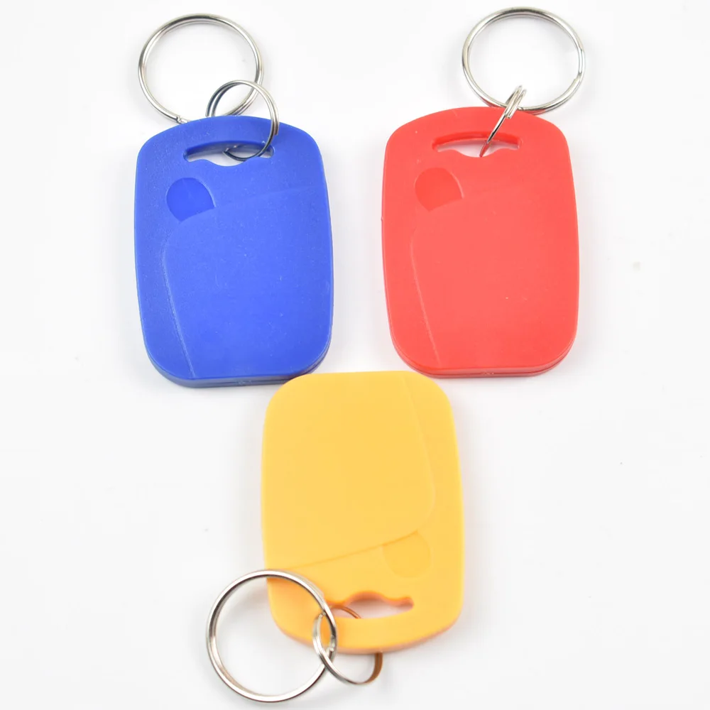 10Pcs/Lot ID+IC T5577 UID Dual Chip 125KHz 13.56MHz Rewritable Changeable Access Duplicate Card Keyfob